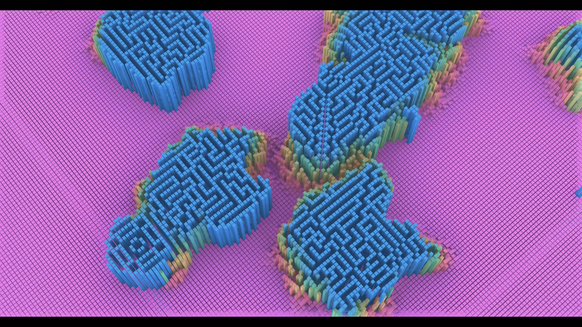 Cellular Maze by Simon Alexander-Adams - Blackdove